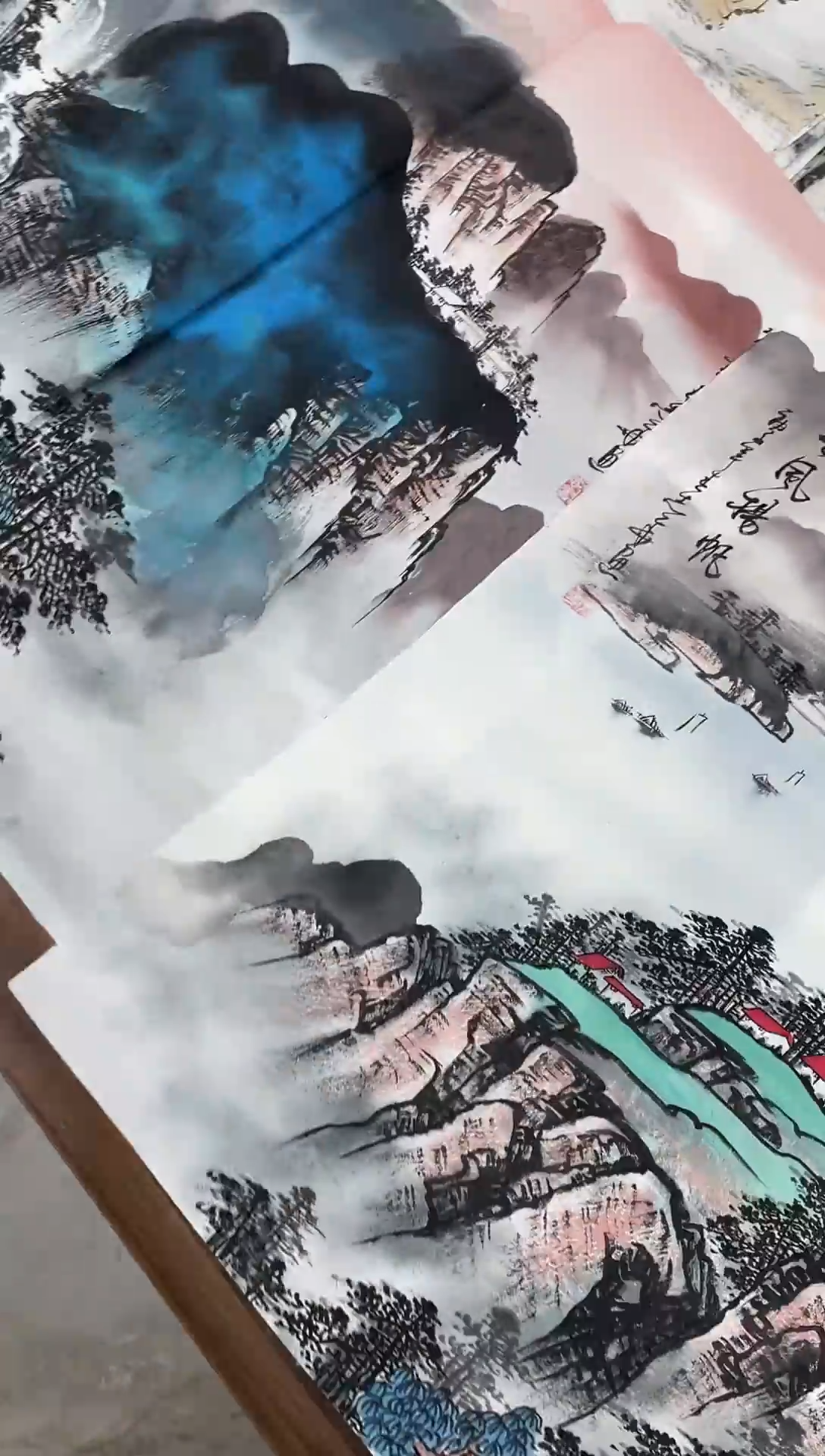 国画阿豪专属链接-泼彩