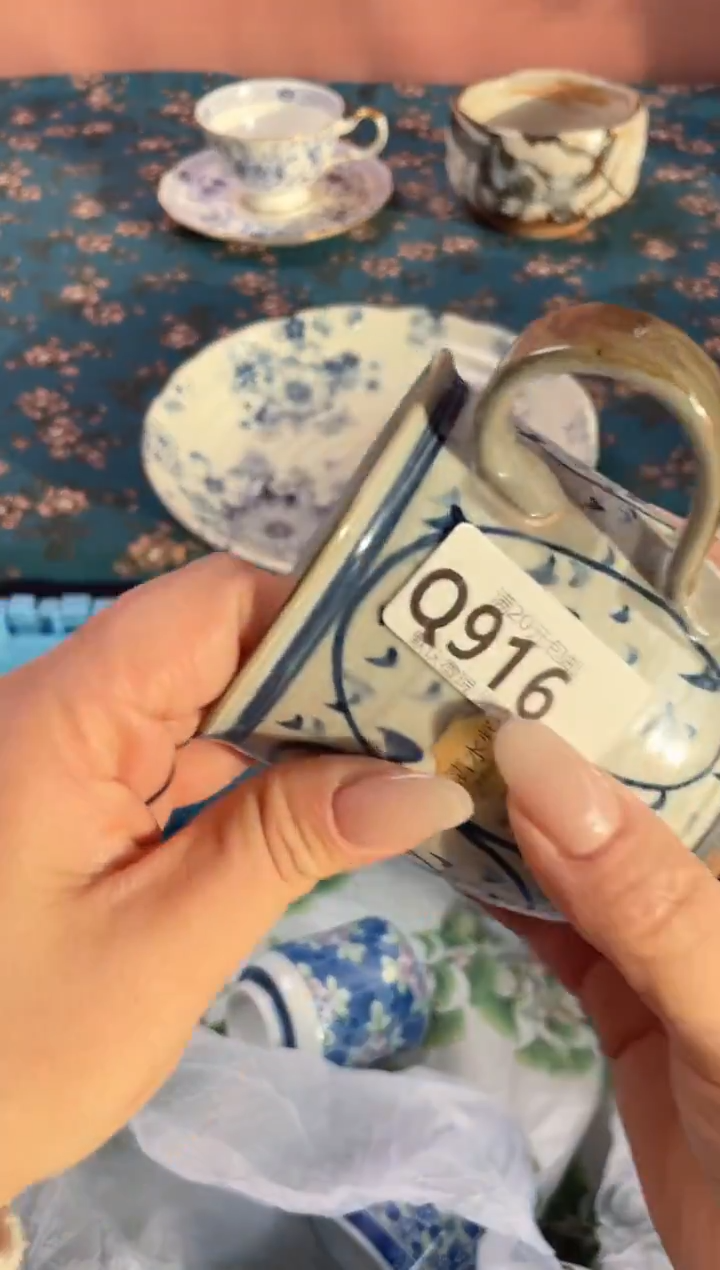 瓷片朱***6瓷器瓷器Q916