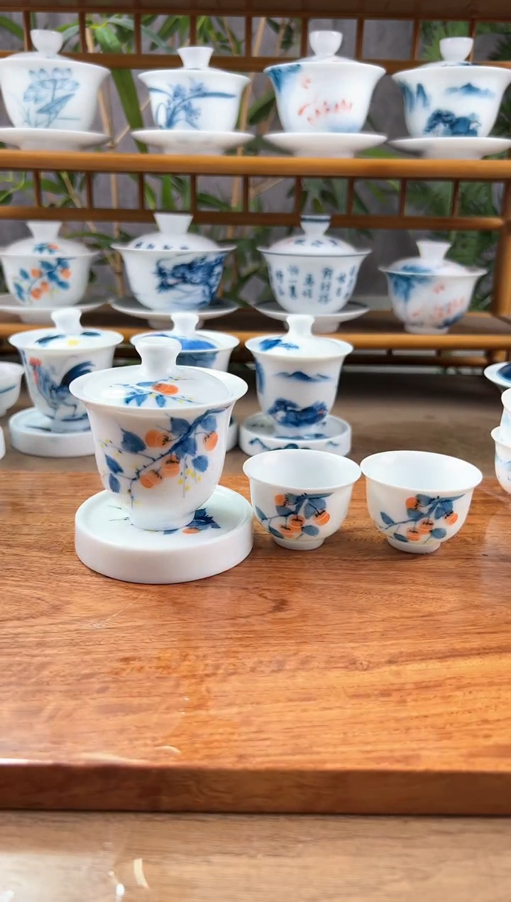 【闪购商品】全品柿子美人备+小盖置+美人杯2个