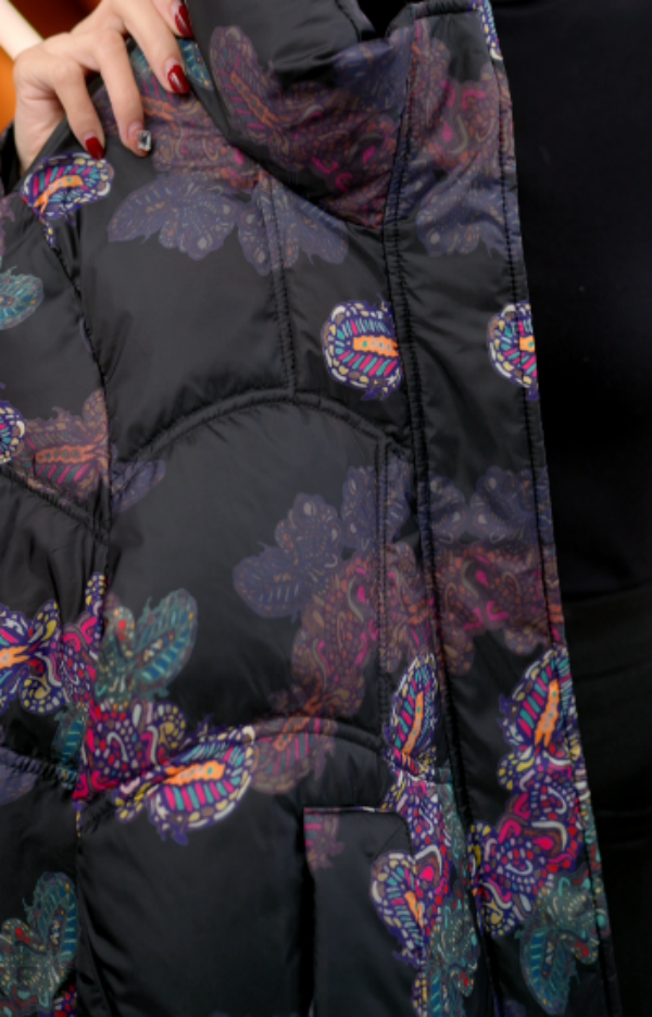 【甄选大朵鸭绒】2025杭州原版正品保暖气质修身羽绒服ZF-R060-amys