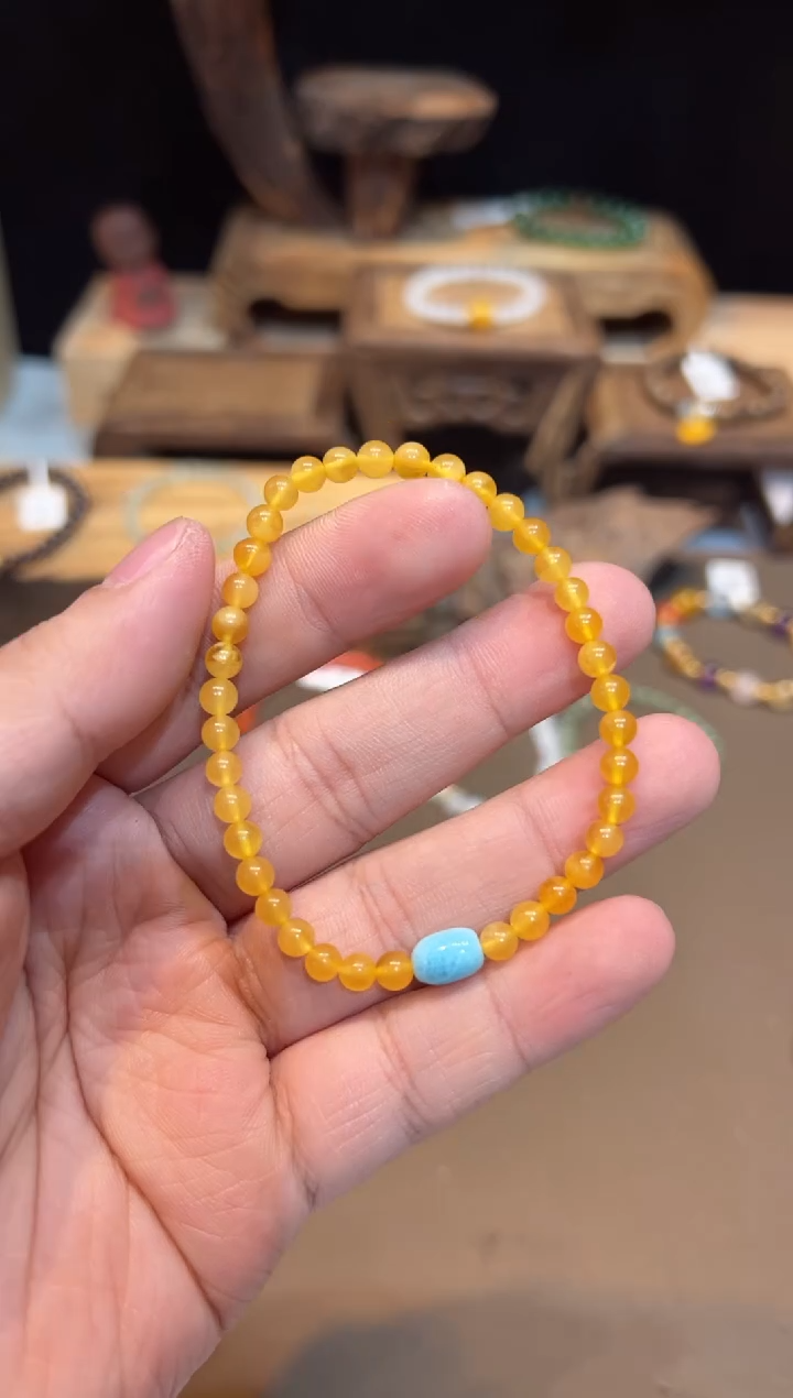 【闪购商品】琥珀手饰未镶嵌手饰@@E6352