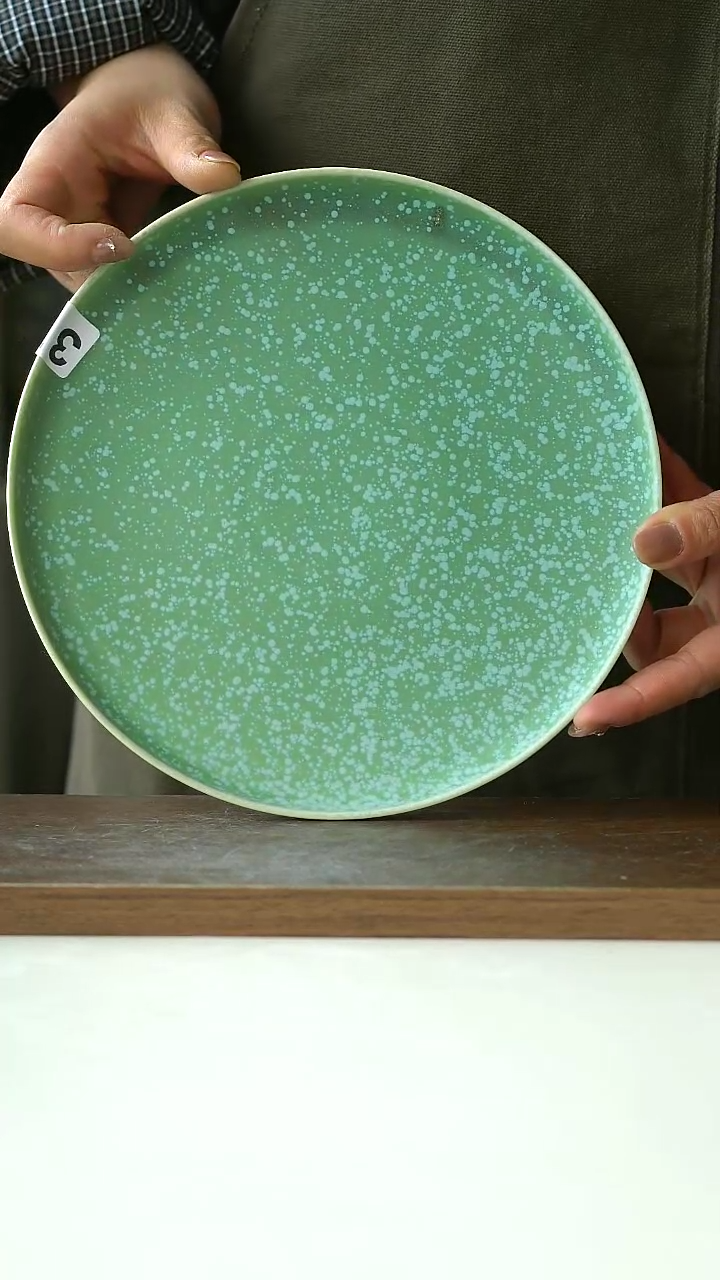 【闪购商品】陶瓷微瑕春潮早餐盘@4-2@