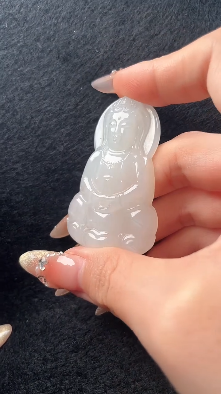 【闪购商品】和田玉吊坠(不含链)未镶嵌和田玉 大观音