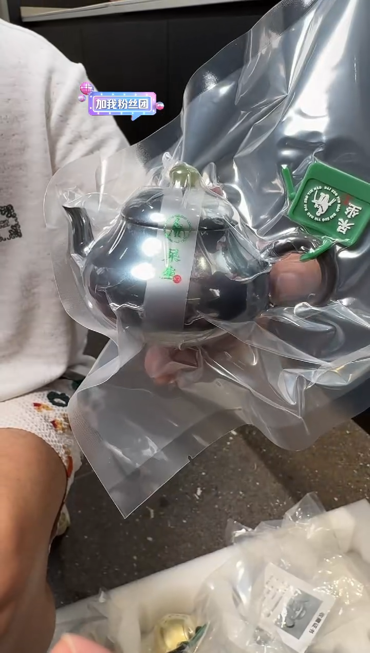 --呆坐 手敲镜面玄紫 矮梨壶