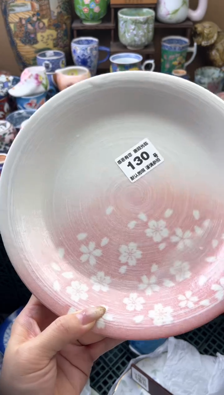 瓷片小*130号六六工艺品瓷器