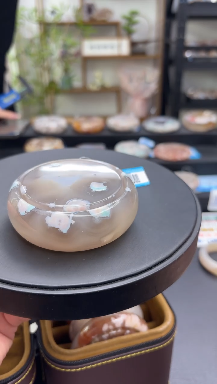 【闪购商品】石英质玉手镯未镶嵌A123 (61圈赠送镯心)