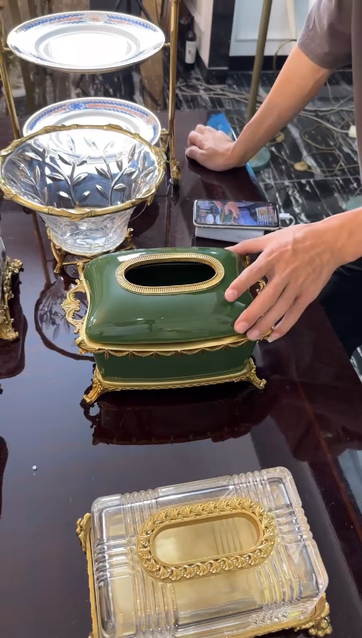 黄铜 黛姿家居装饰品摆件  