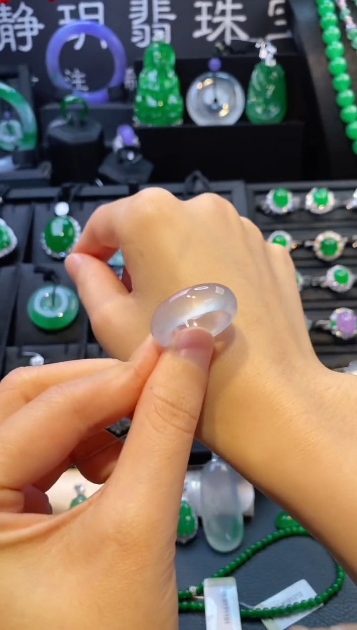 【闪购商品】翡翠戒圈未镶嵌扳指5171501