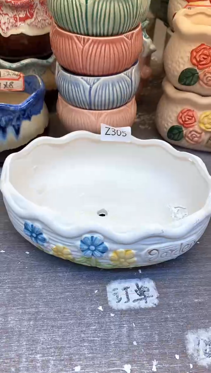 @@陶瓷多肉花盆Z305