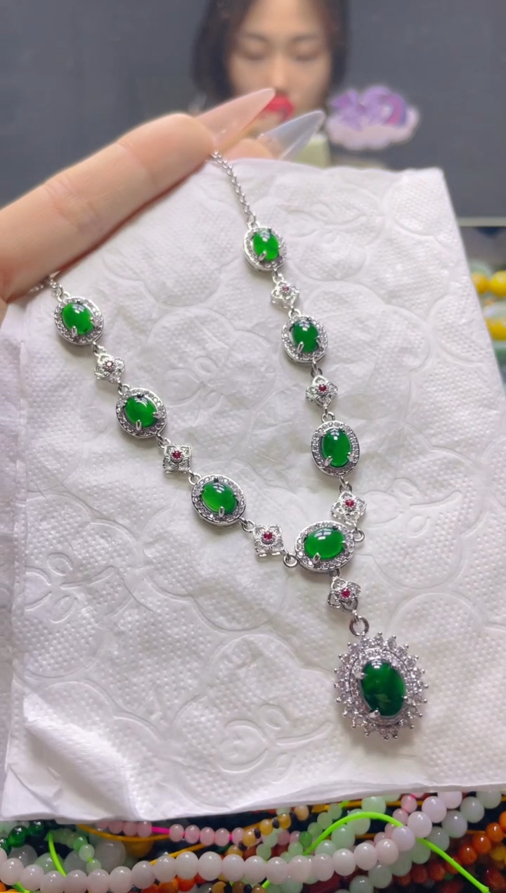 颈饰未镶嵌翡翠多样性发货择优发货