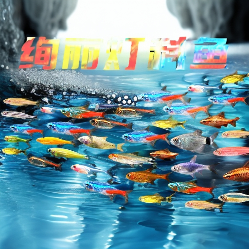 水族群游红绿灯宝莲灯喷火灯灯科鱼观赏鱼活体活鱼热带小型鱼活体