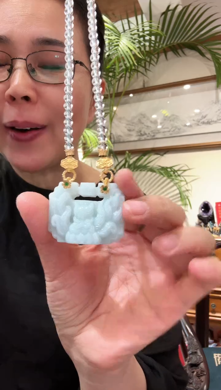 【闪购商品】翡翠颈饰未镶嵌国风