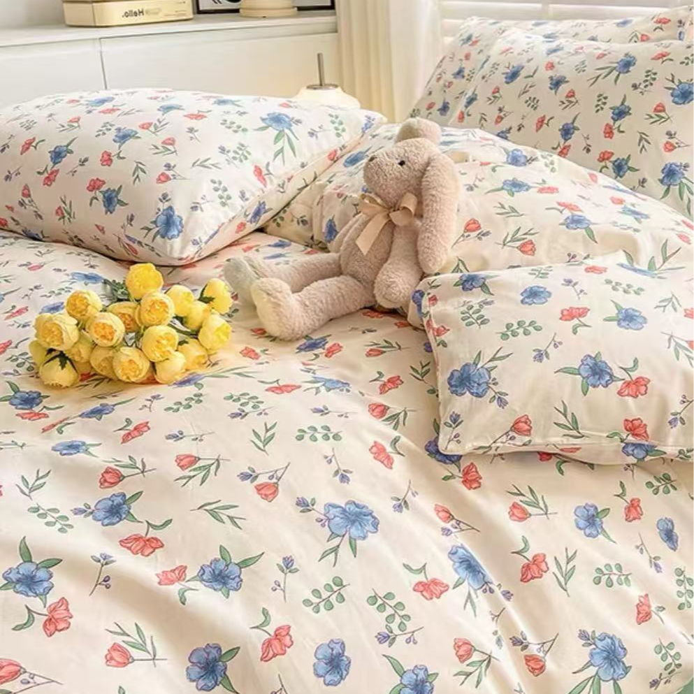 8344-四季通用（白兰朵）全棉四件套