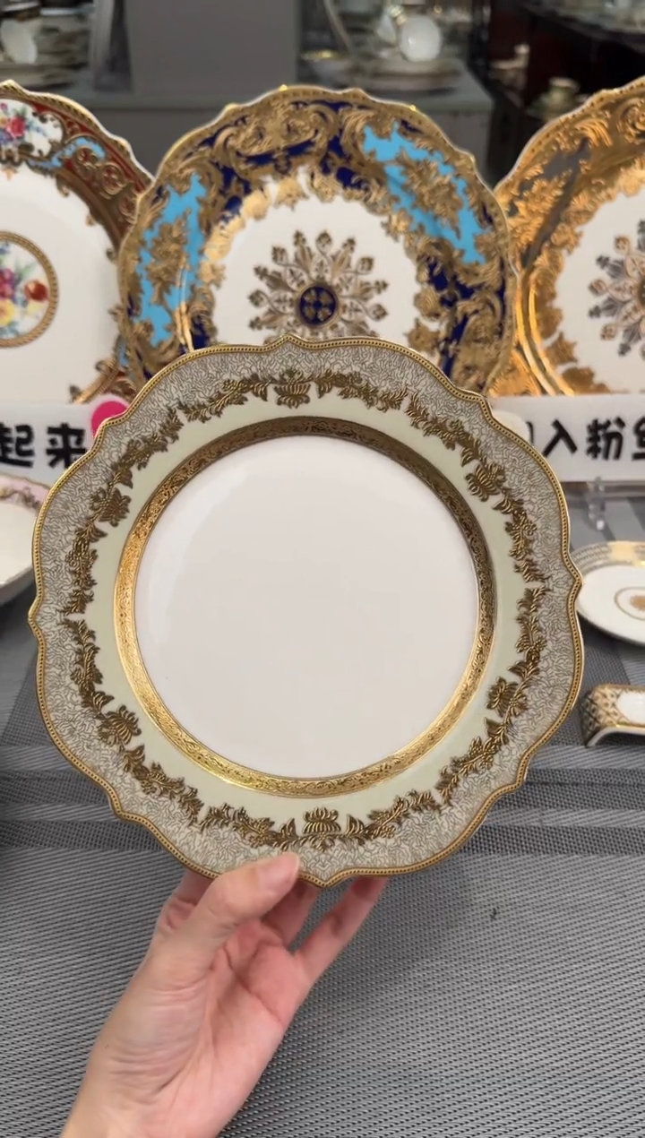 【闪购商品】瓷片8英寸平盘福利款 2个