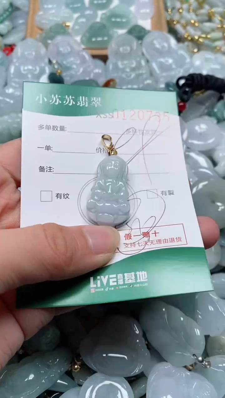 【闪购商品】翡翠颈饰未镶嵌闪购商品0102735