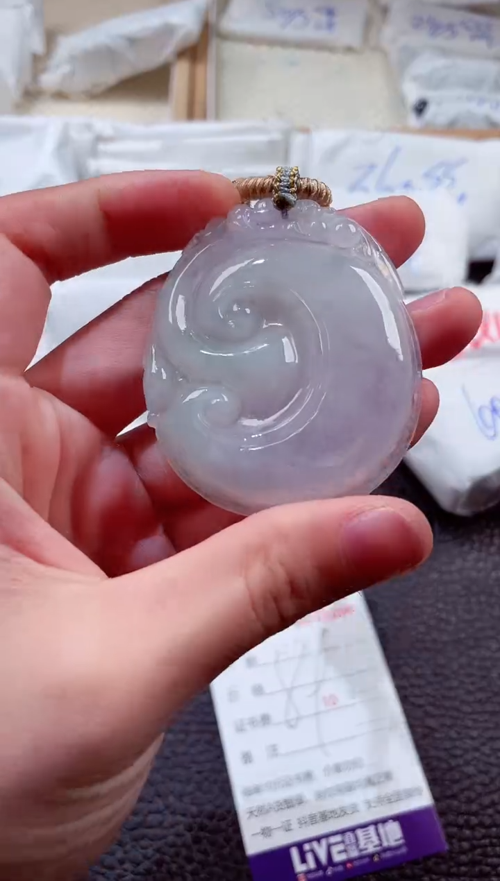 翡翠未镶嵌颈饰00001004