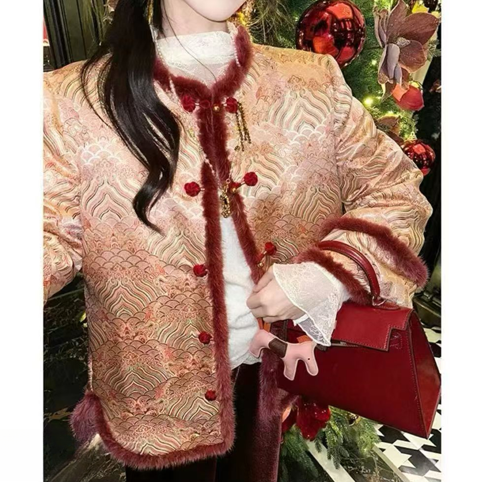 新中式国风新年外套秋冬冬季