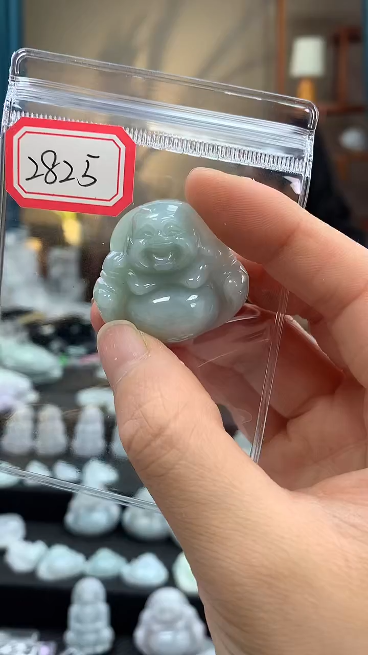 颈饰未镶嵌翡翠佛公2825