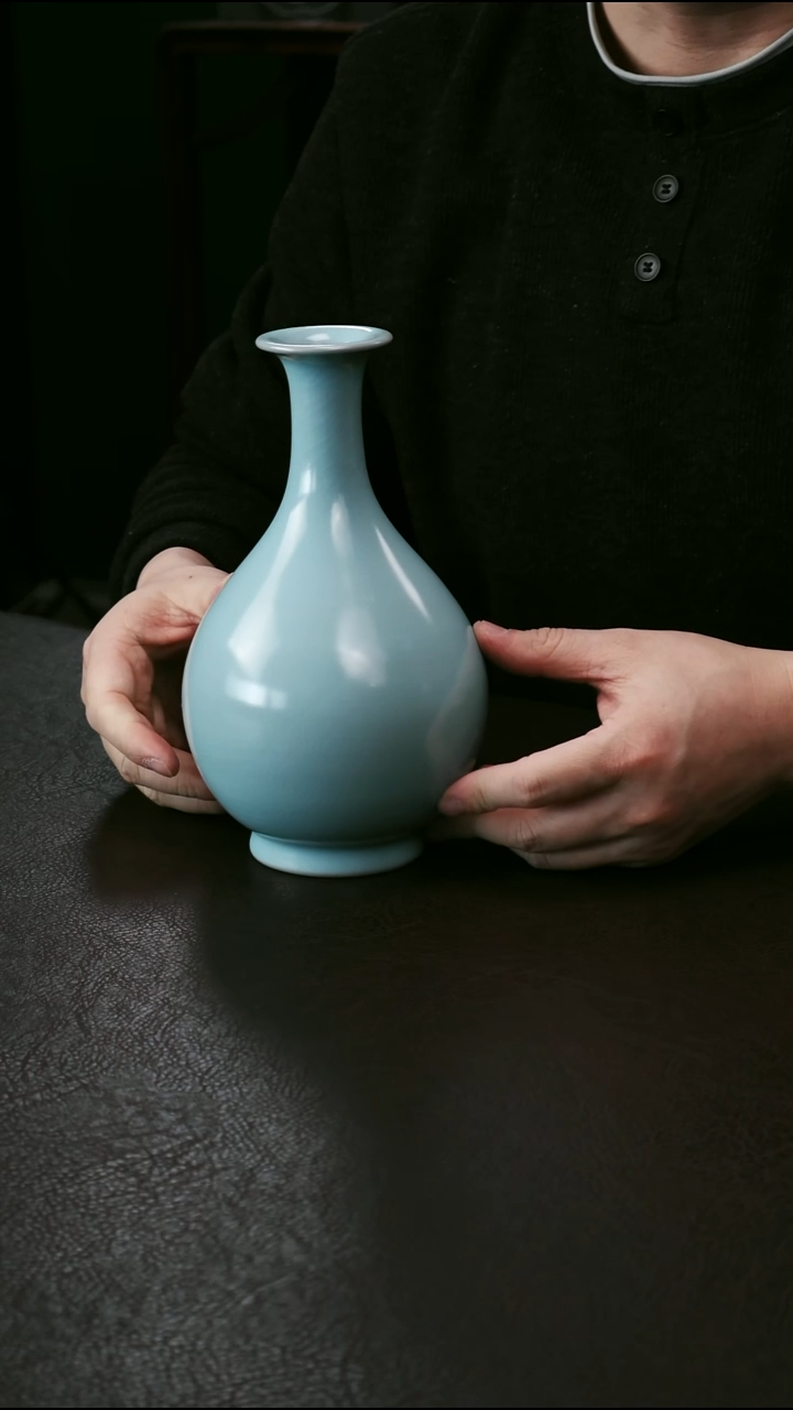 其他偏蓝精品玉壶瓶63