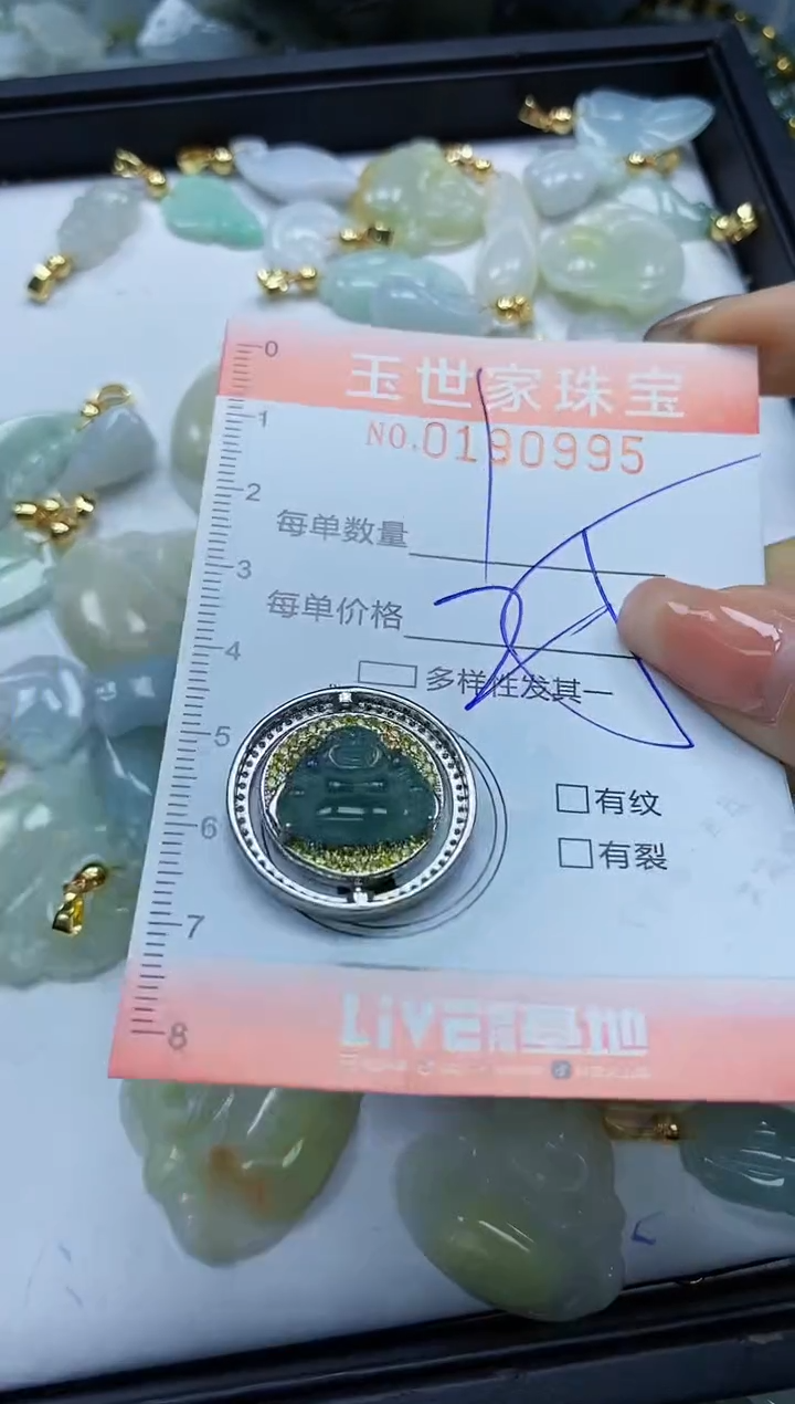 【闪购商品】翡翠颈饰未镶嵌闪购0190995