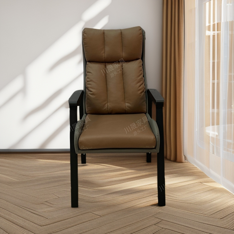 (4张椅子家具办公室起拍)靠背麻将、坐垫可拆卸的棋牌椅