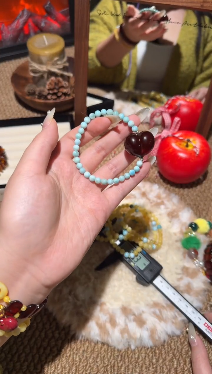 手链血珀未镶嵌栗***甜059多样性发货 发其一