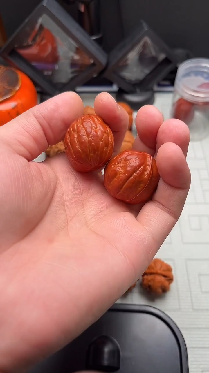 把件文玩核桃龟甲纹