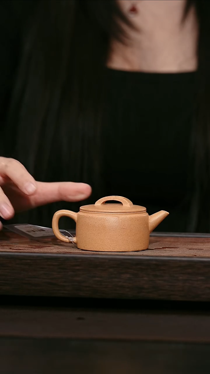 茶壶紫砂原矿紫砂壶   汉瓦   