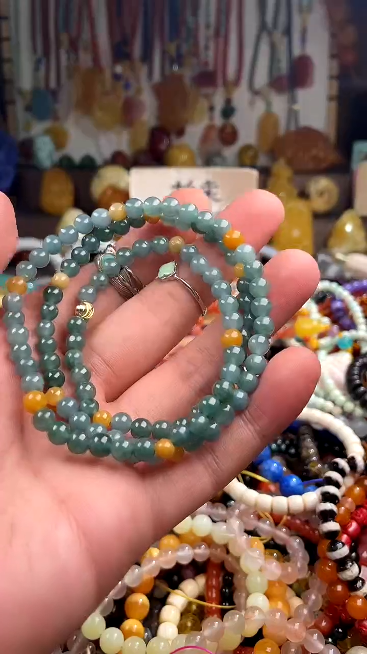 未镶嵌手链翡翠小***?(一物一件) 151611