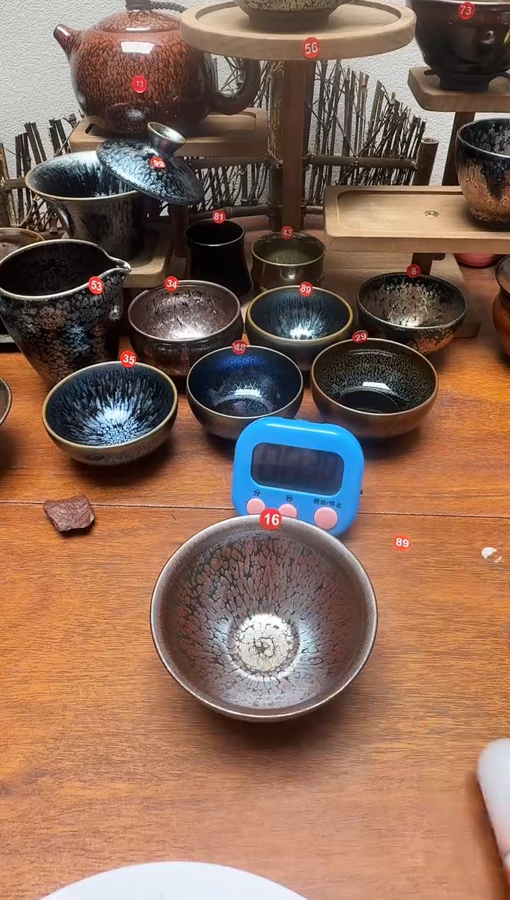 茶盏大**空16号建盏工匠茶器