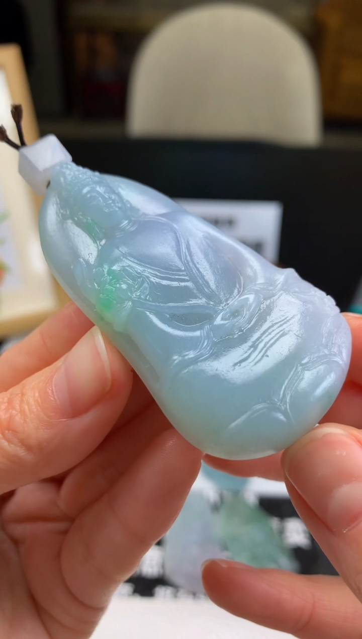 【闪购商品】定制翡翠未镶嵌吊坠-86878