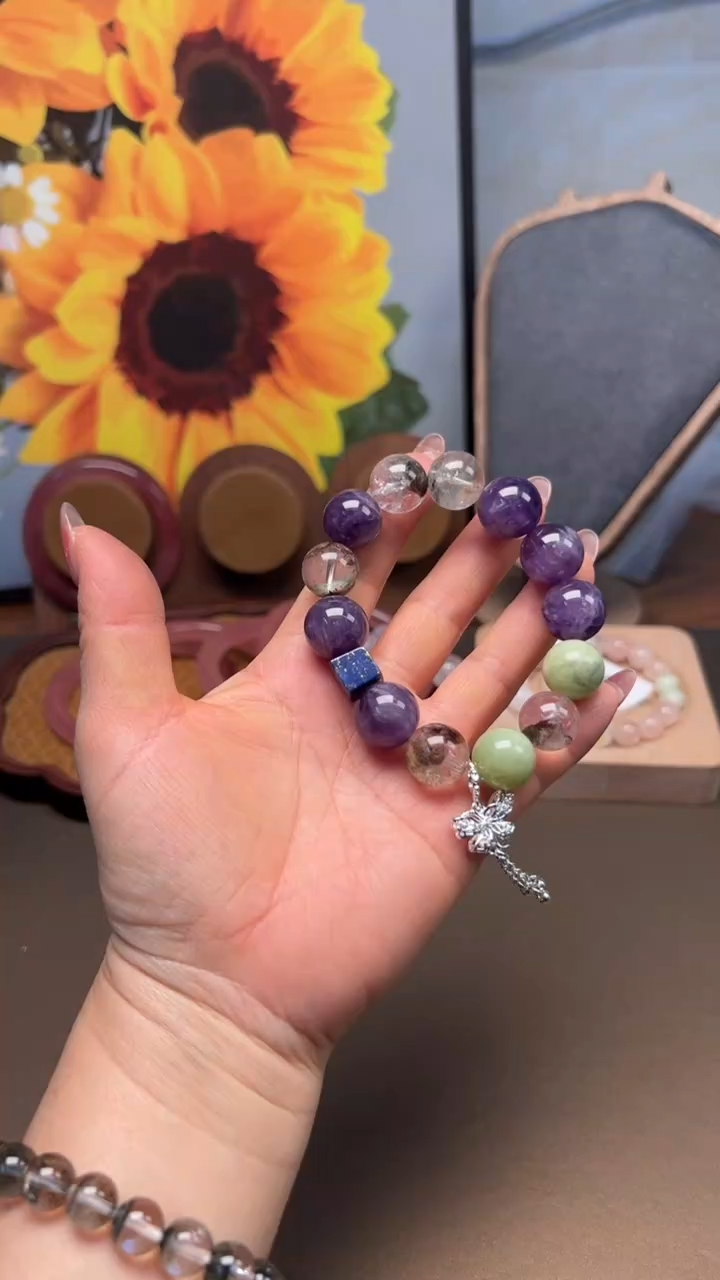 未镶嵌手链水晶1