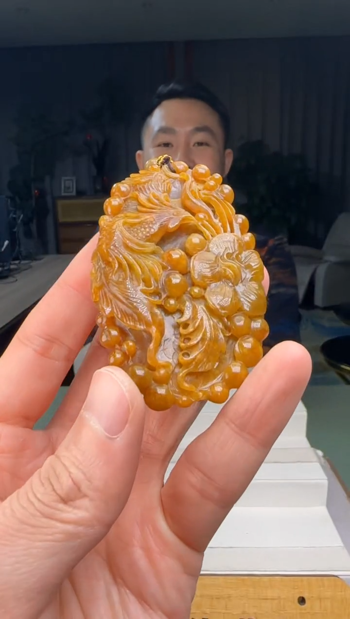 【闪购商品】翡翠吊坠(不含链)未镶嵌DY@@960Q7J03406