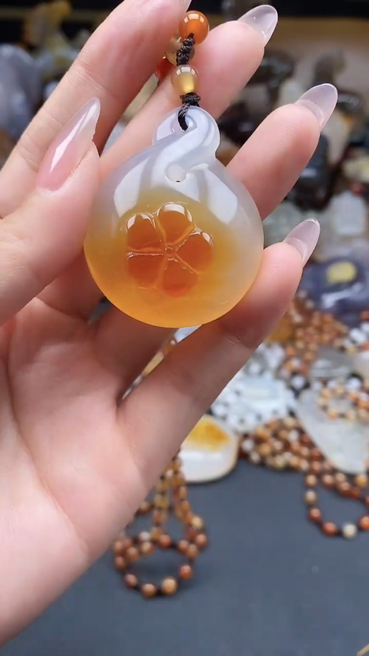 【闪购商品】玛瑙/玉髓颈饰未镶嵌dd