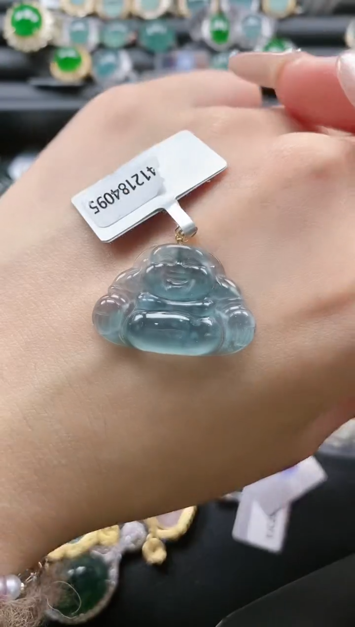 【闪购商品】翡翠戒指18K金镶嵌515114