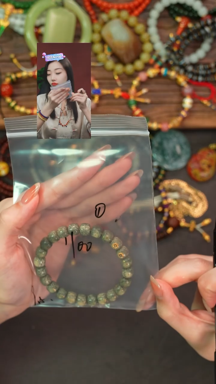 手串星月菩提小*女遇见匠心品质回血