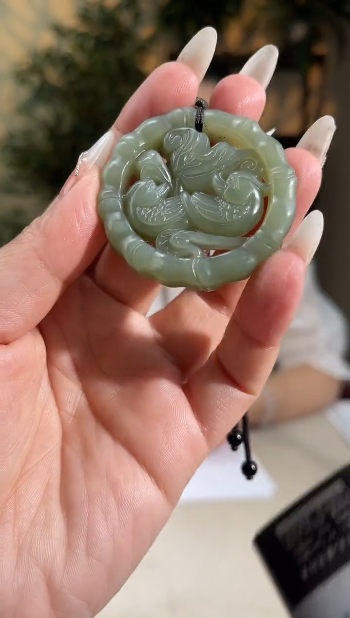 和田玉未镶嵌颈饰多样性拍一发一25068