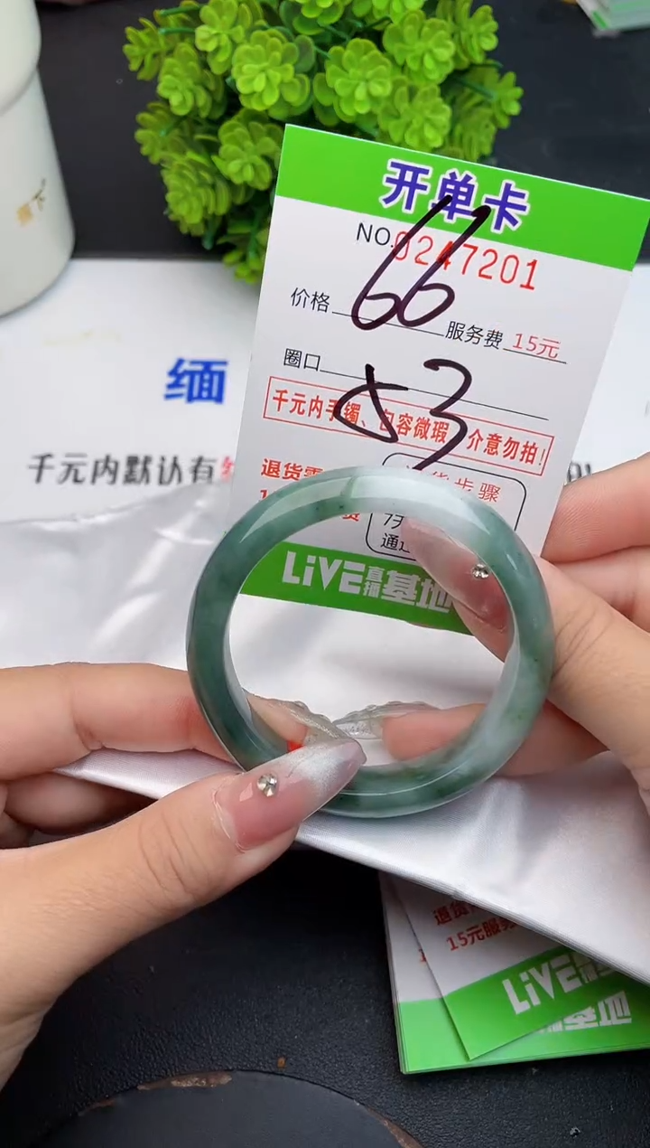 未镶嵌手镯翡翠01天然翡翠A货