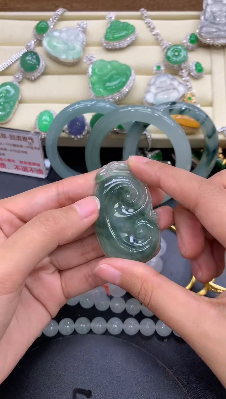【闪购商品】翡翠颈饰未镶嵌518-中国好珍宝