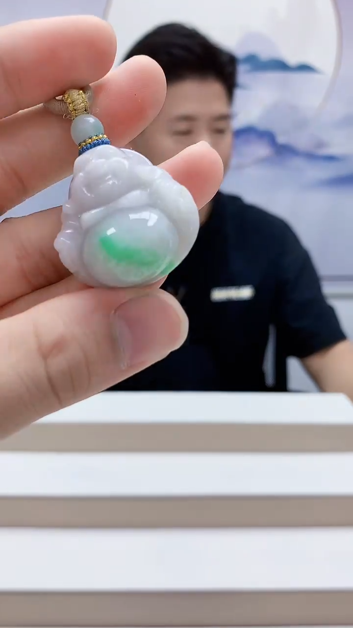 未镶嵌定制翡翠4917bb-毛货挂50
