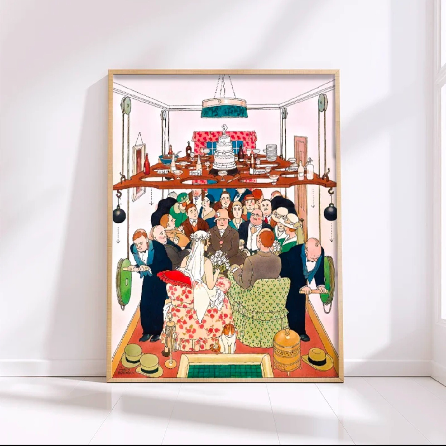 拼的乐新品婚礼的奇妙平衡成人油画拼图礼物解压拼图