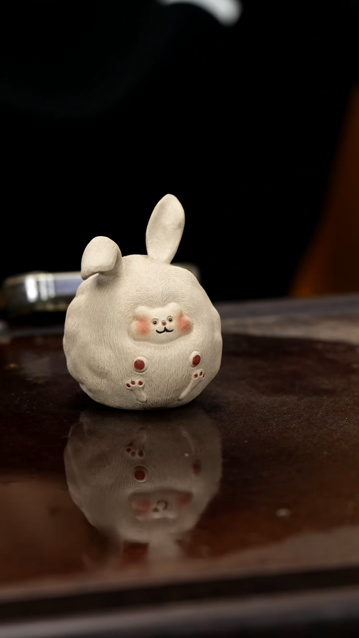 紫砂茶宠紫砂兔子
