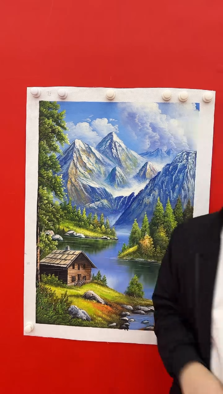 油画二郎油画展览精品