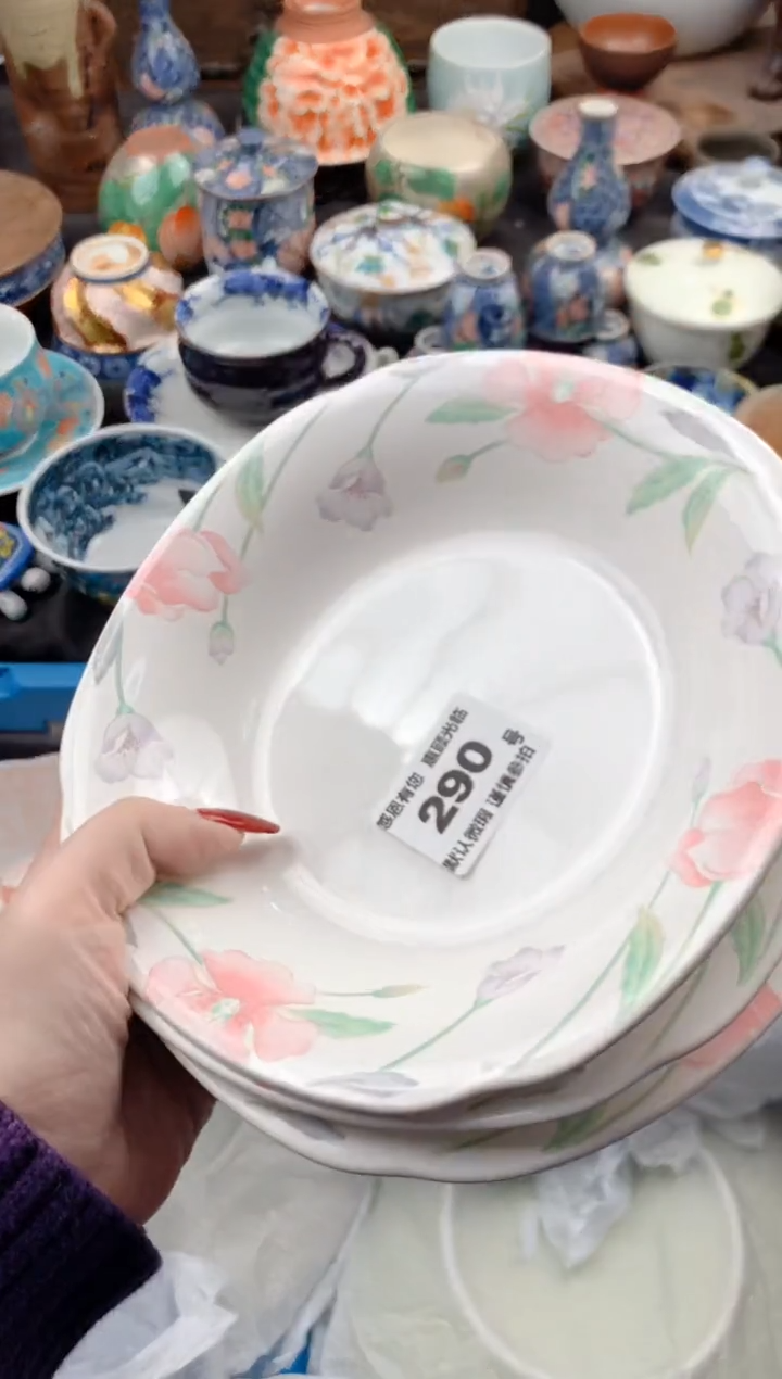 【闪购商品】瓷片290号九姑娘工艺品瓷器