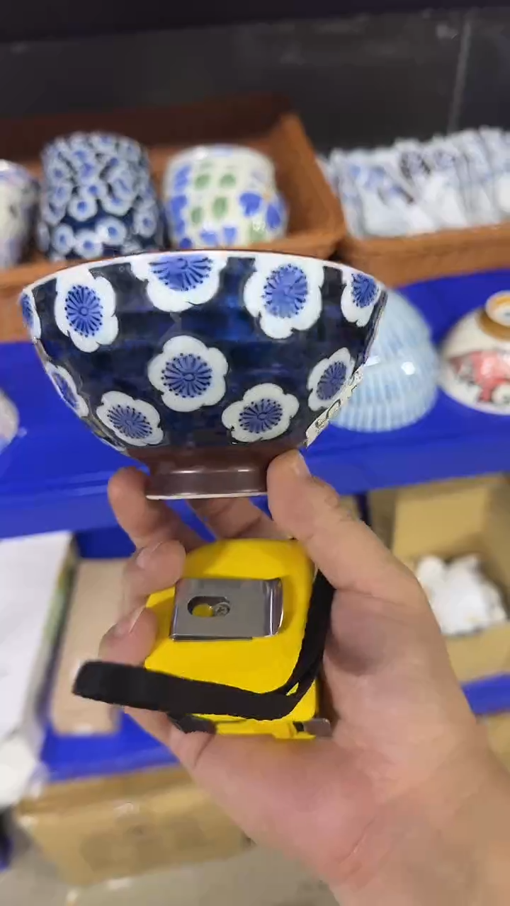 圆形日本进口餐具    12.5cm饭碗