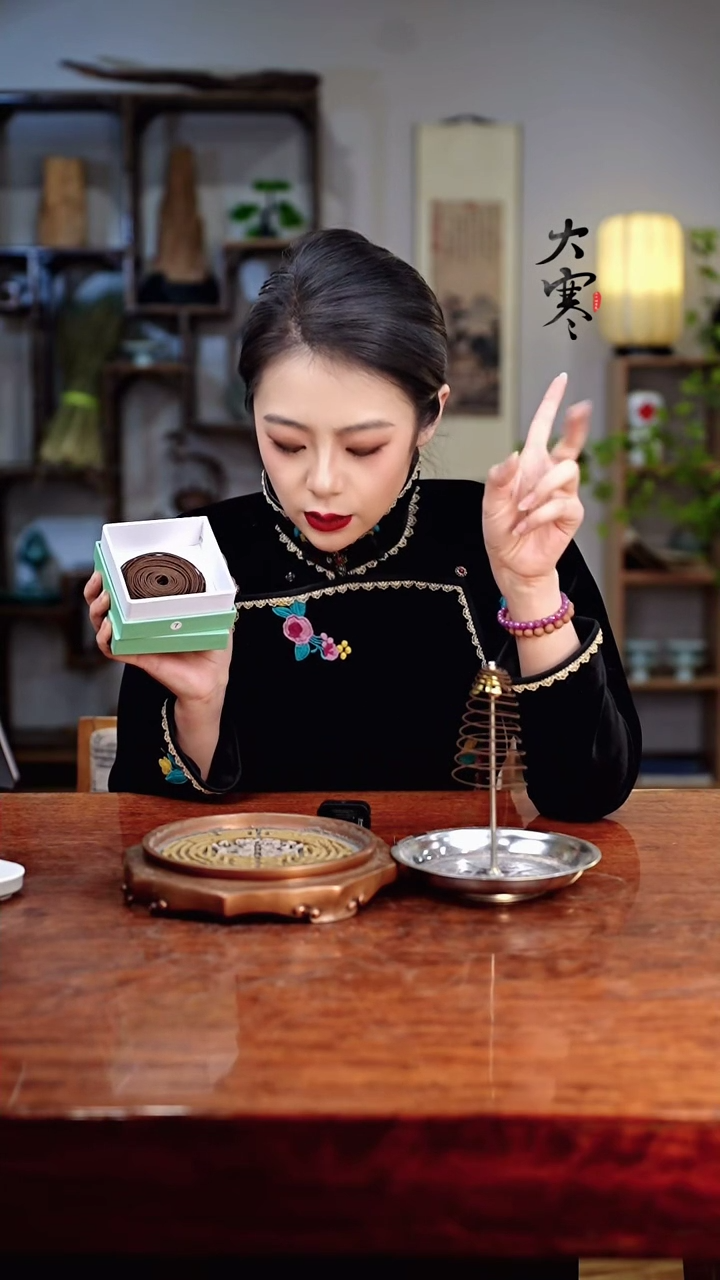 【闪购商品】07桂花大盘香手工香家用香薰大