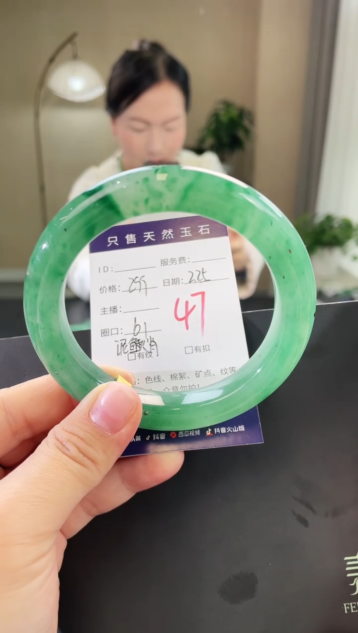 【闪购商品】石英质玉手镯未镶嵌47
