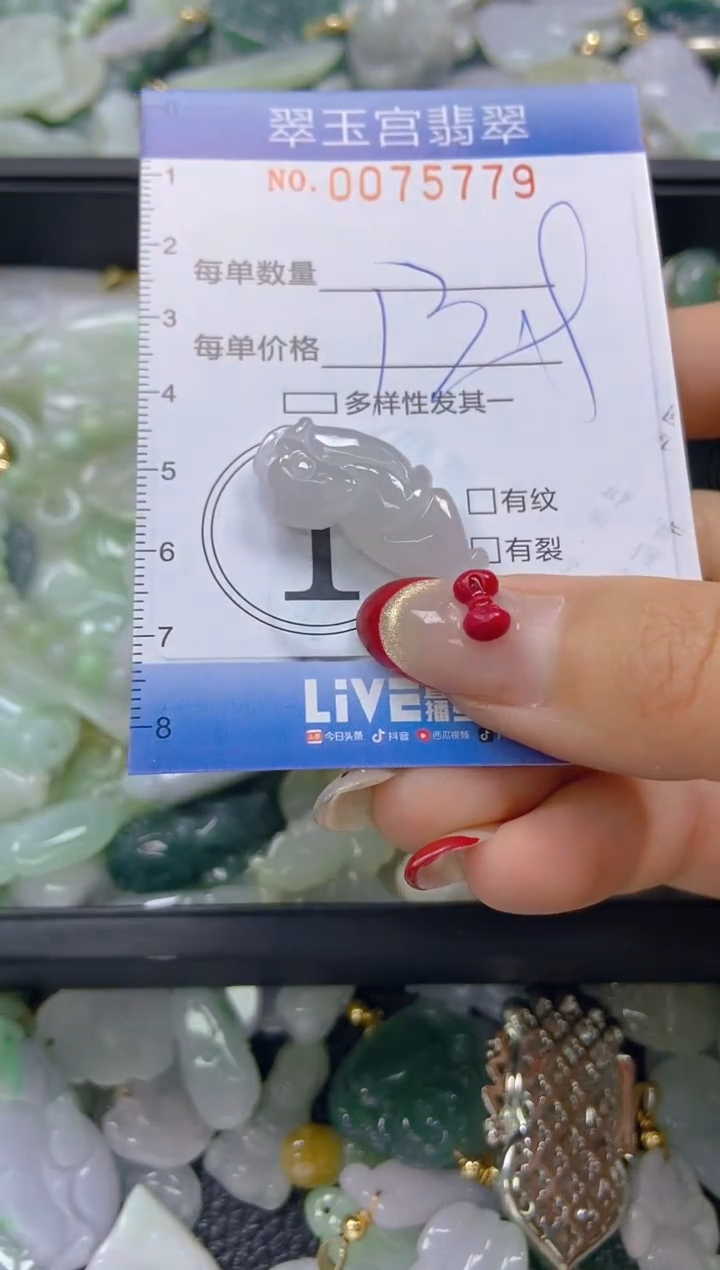 【闪购商品】翡翠颈饰未镶嵌闪购0075779