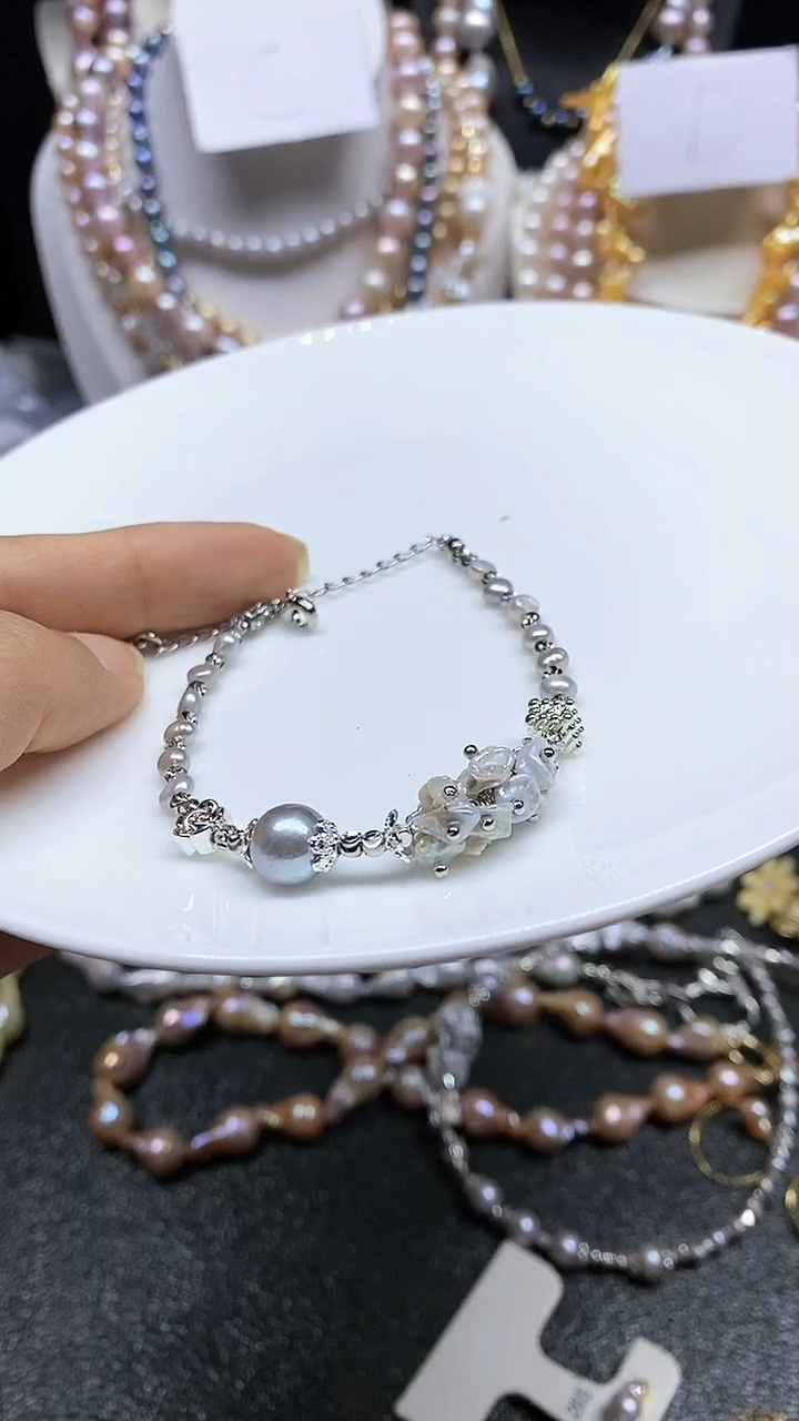 【闪购商品】淡水珍珠手链未镶嵌多人