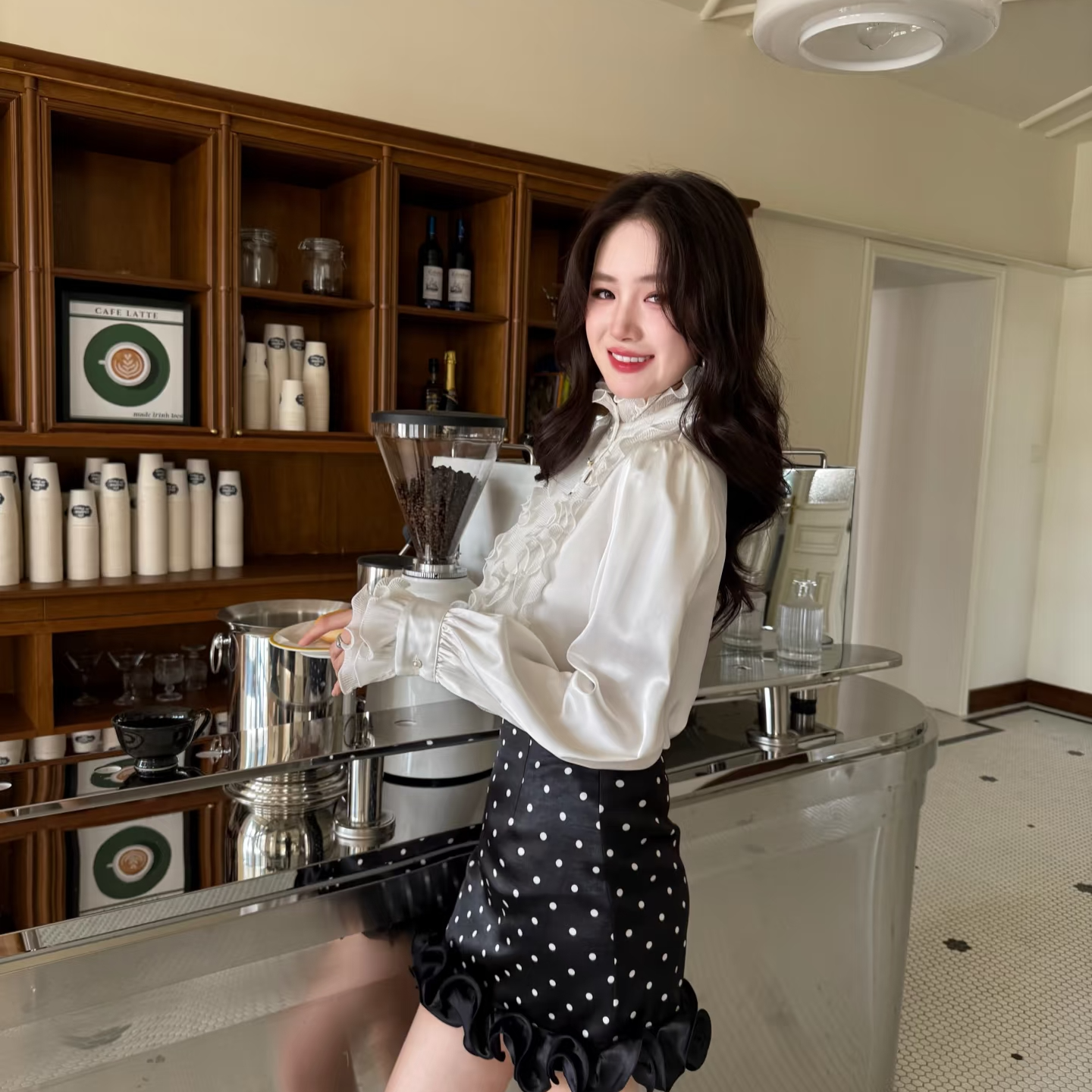 新小香风外套直播间扣号NO退换默认微瑕退货扣运费